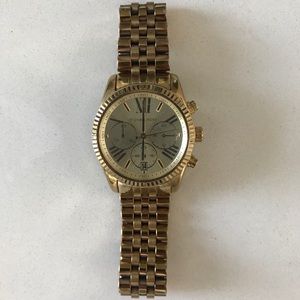 Michael Kors Lexington Gold-Tone Watch